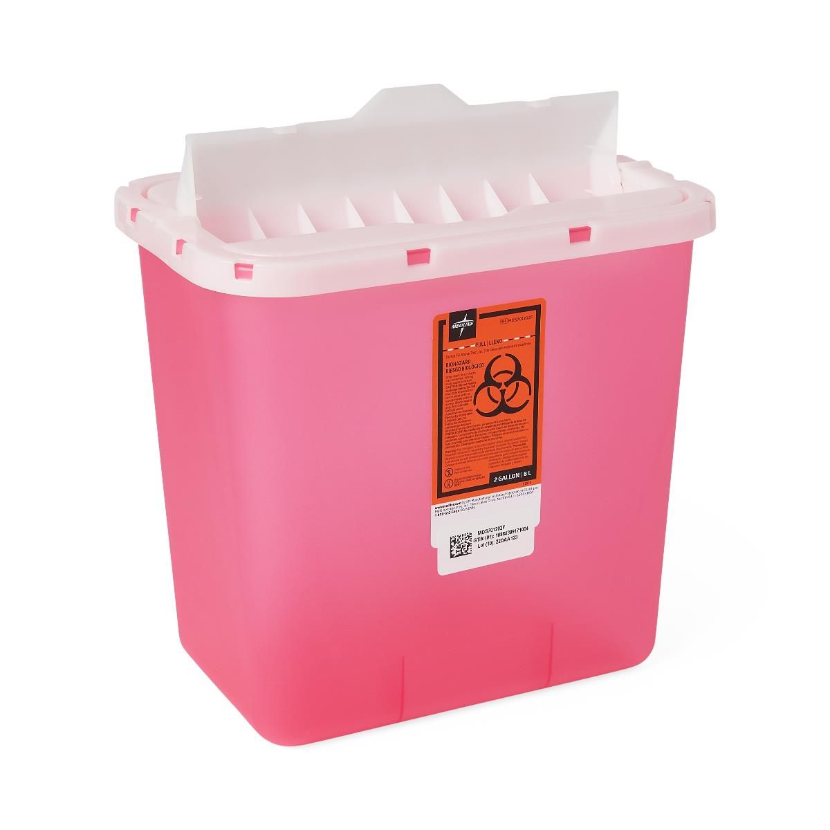 Open Sharps Container