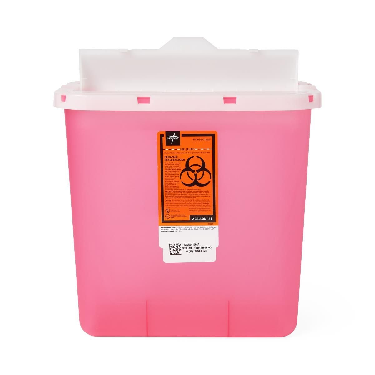 2 Gallon Medline Sharps Container
