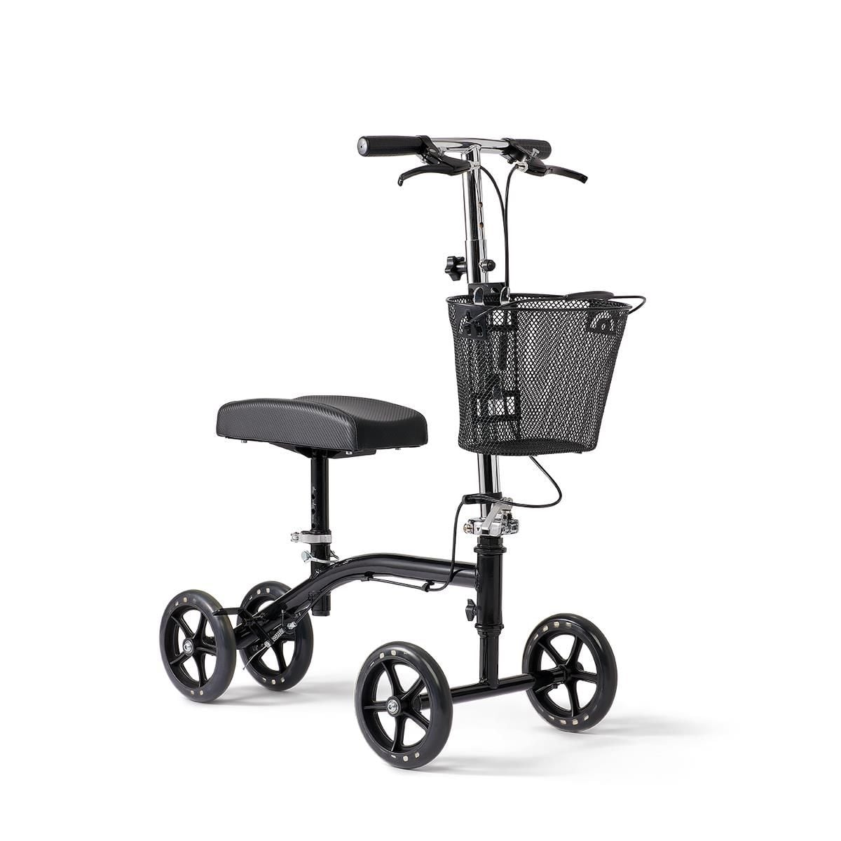 Medline Gen 4 Standard Knee Walker with 8 in. Wheels, Black - MDS86000G4