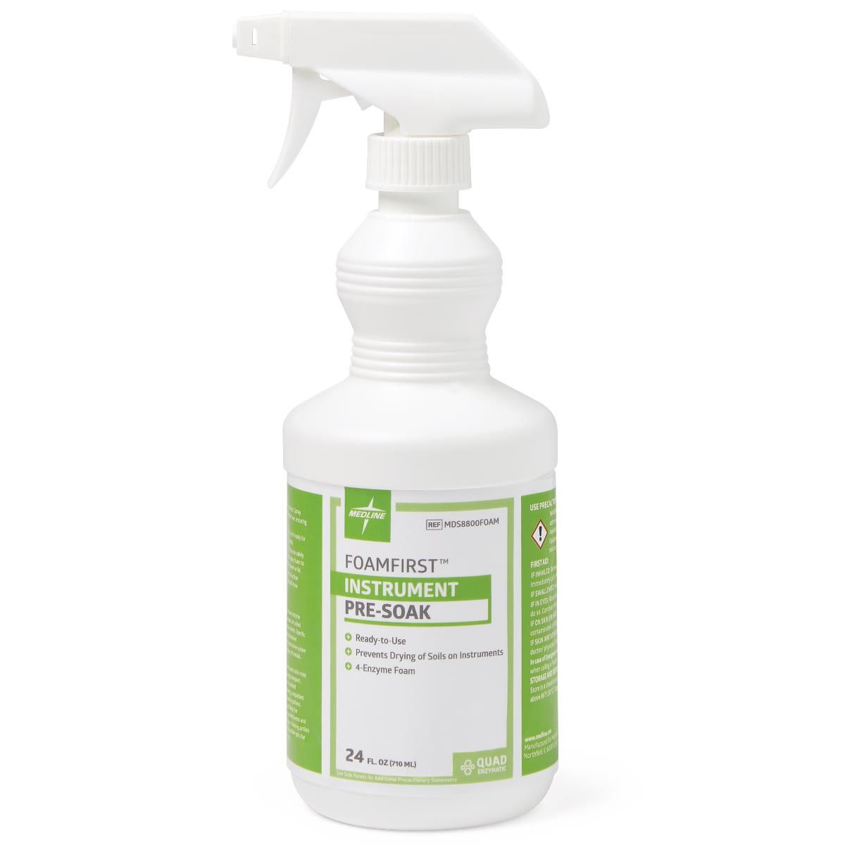Medline GelFirst and FoamFirst Surgical Instrument Presoak Sprays