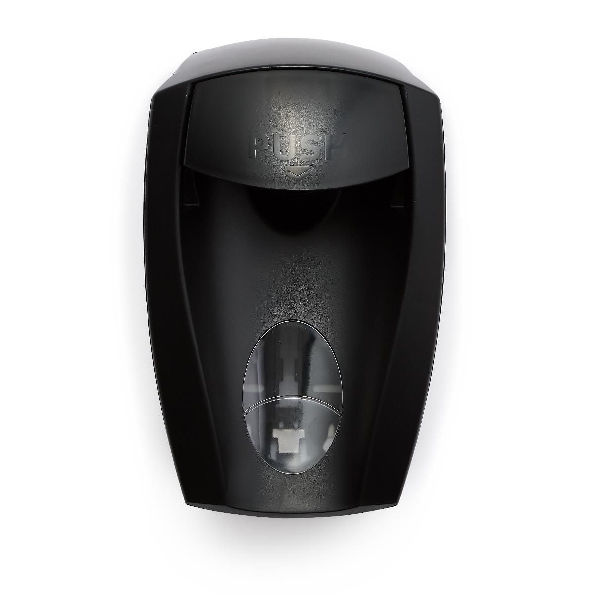 Medline Foaming Manual Push Dispenser, Black - MSC9941BLK