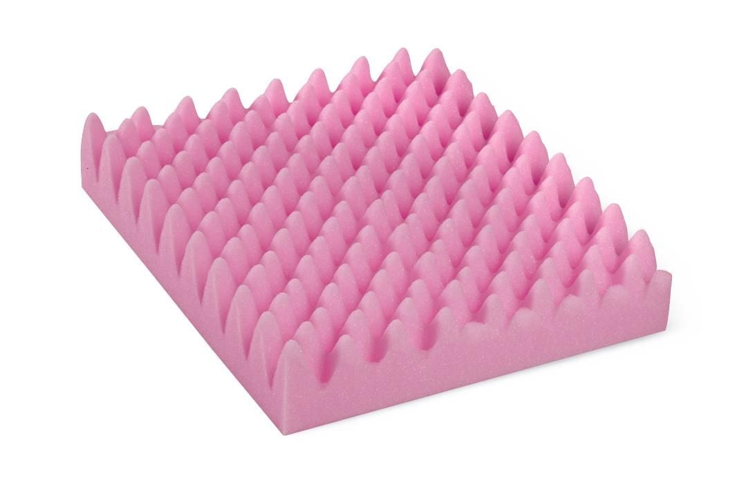 Convoluted foam