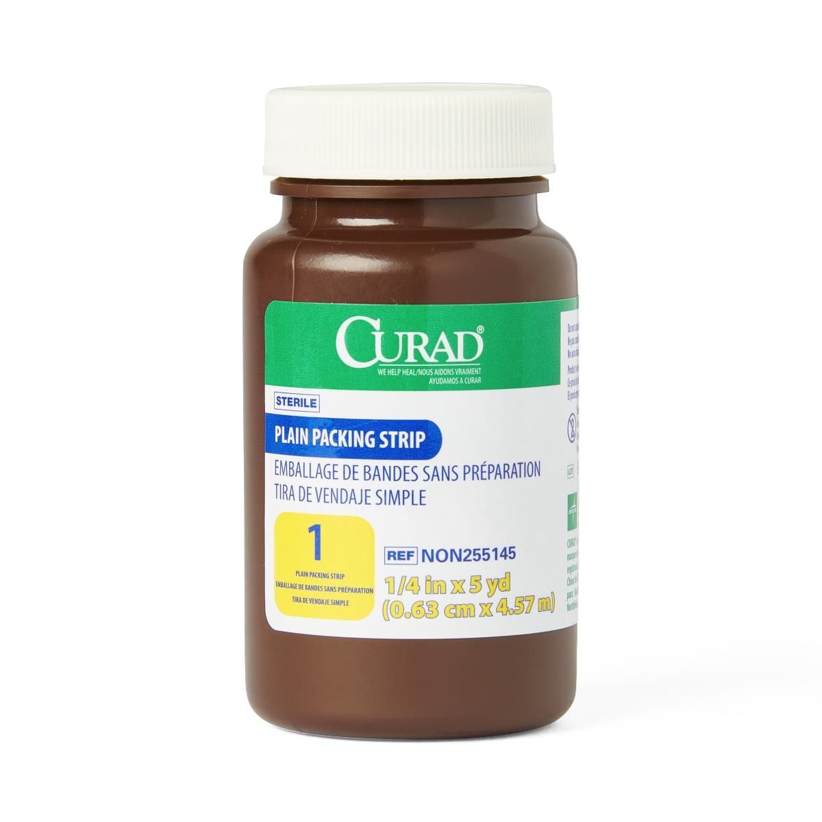 Curad 1/4 in x 5 yd Sterile Packing Strips - NON255145