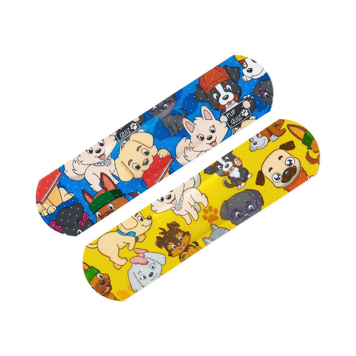 Image 2 of CURAD Pup Quiz Adhesive Bandages, Latex Free