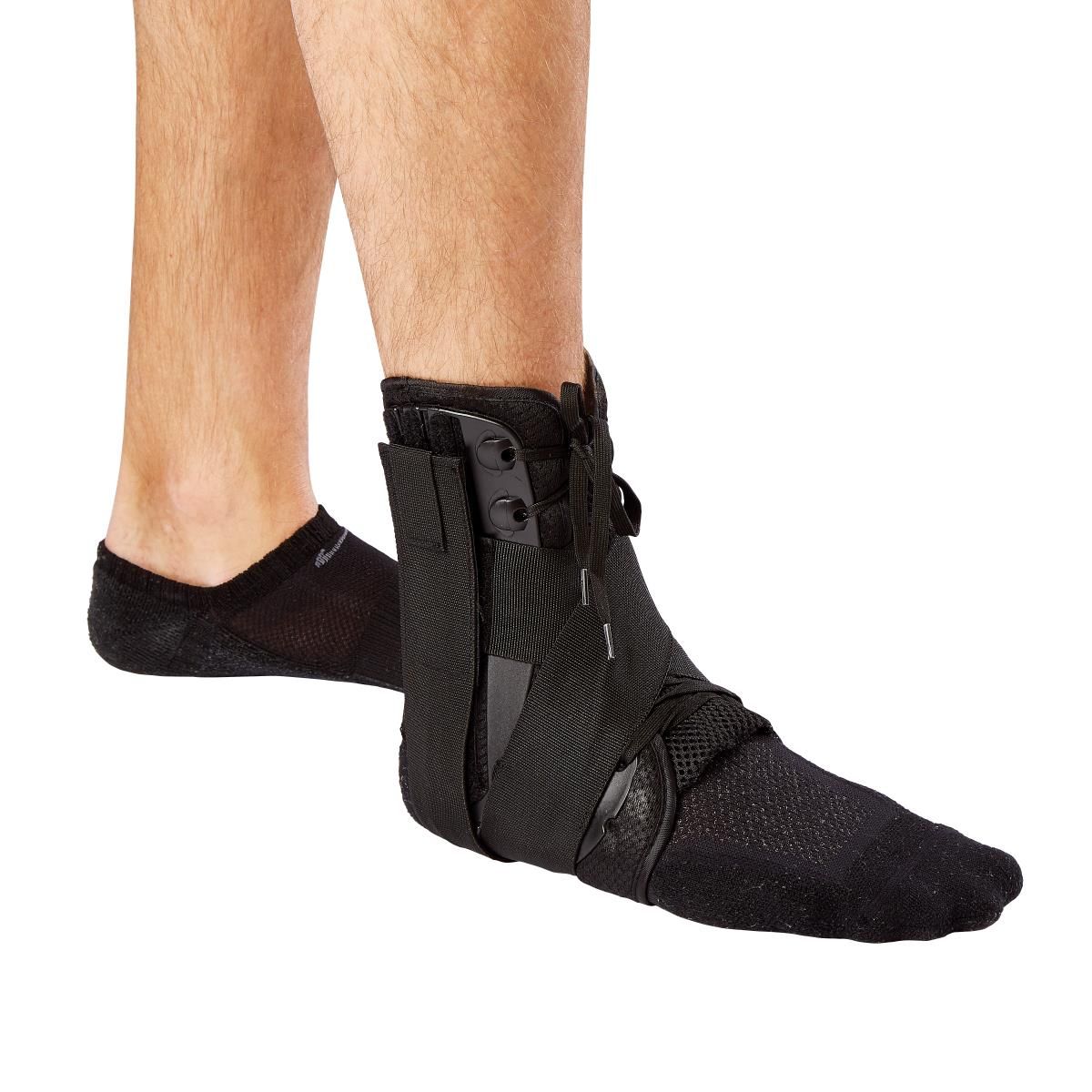 Medline Lace-Up Ankle Brace, Size M to XL