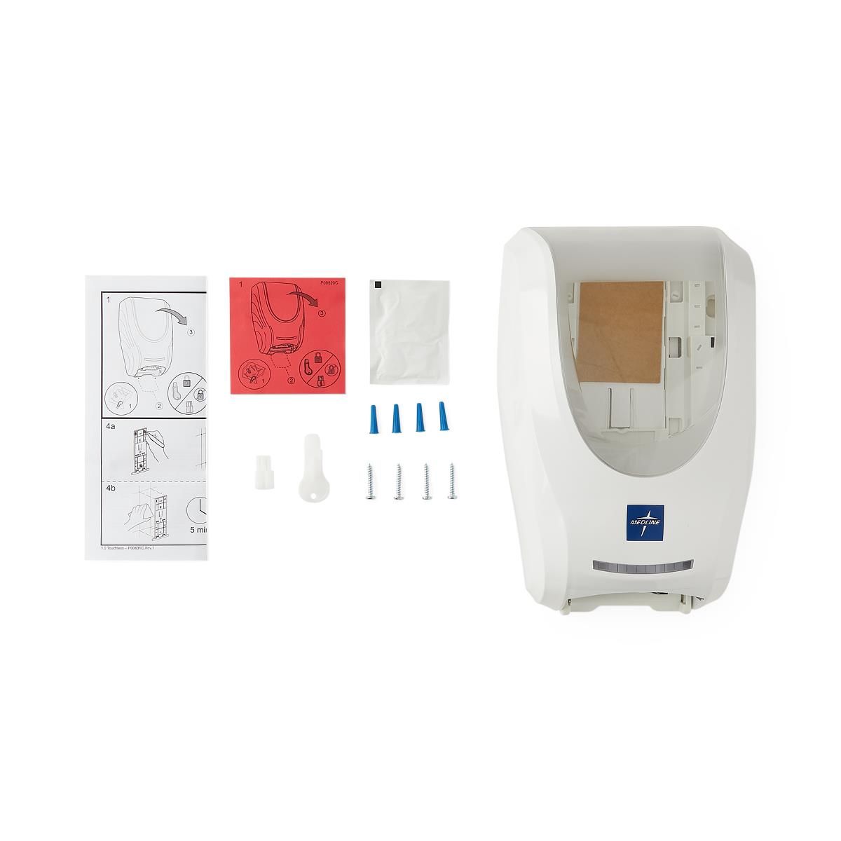 dispenser and mounting hardware