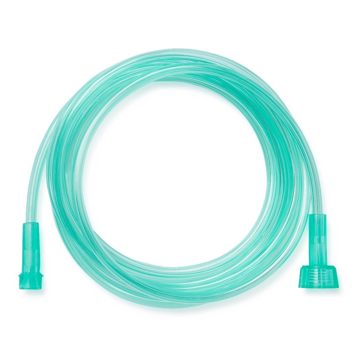 Medline Green Oxygen Tubing with Universal Connector