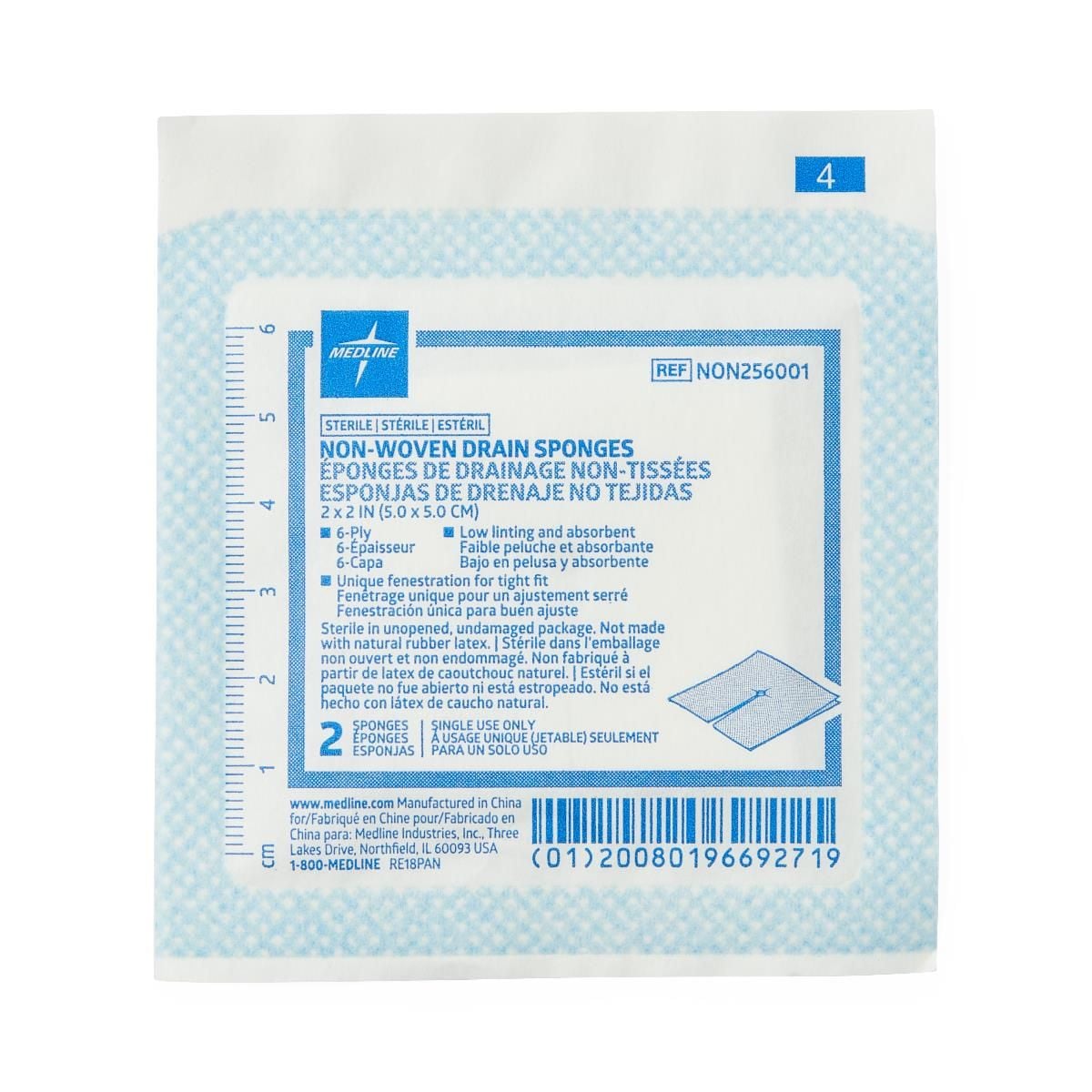 NON256001 - Individual packaged sponge