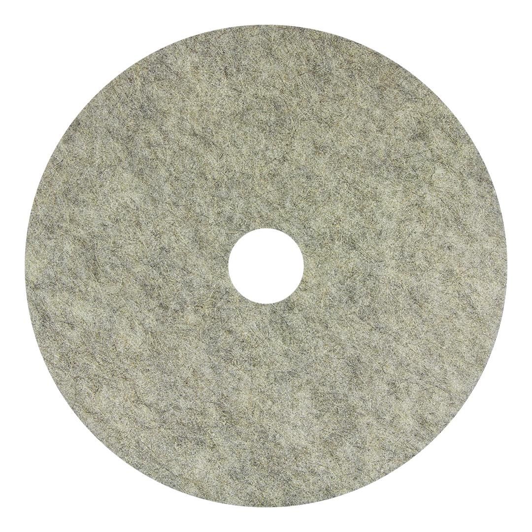Medline Natural Fiber Burnishing Pads, 19 in. or 20 in.