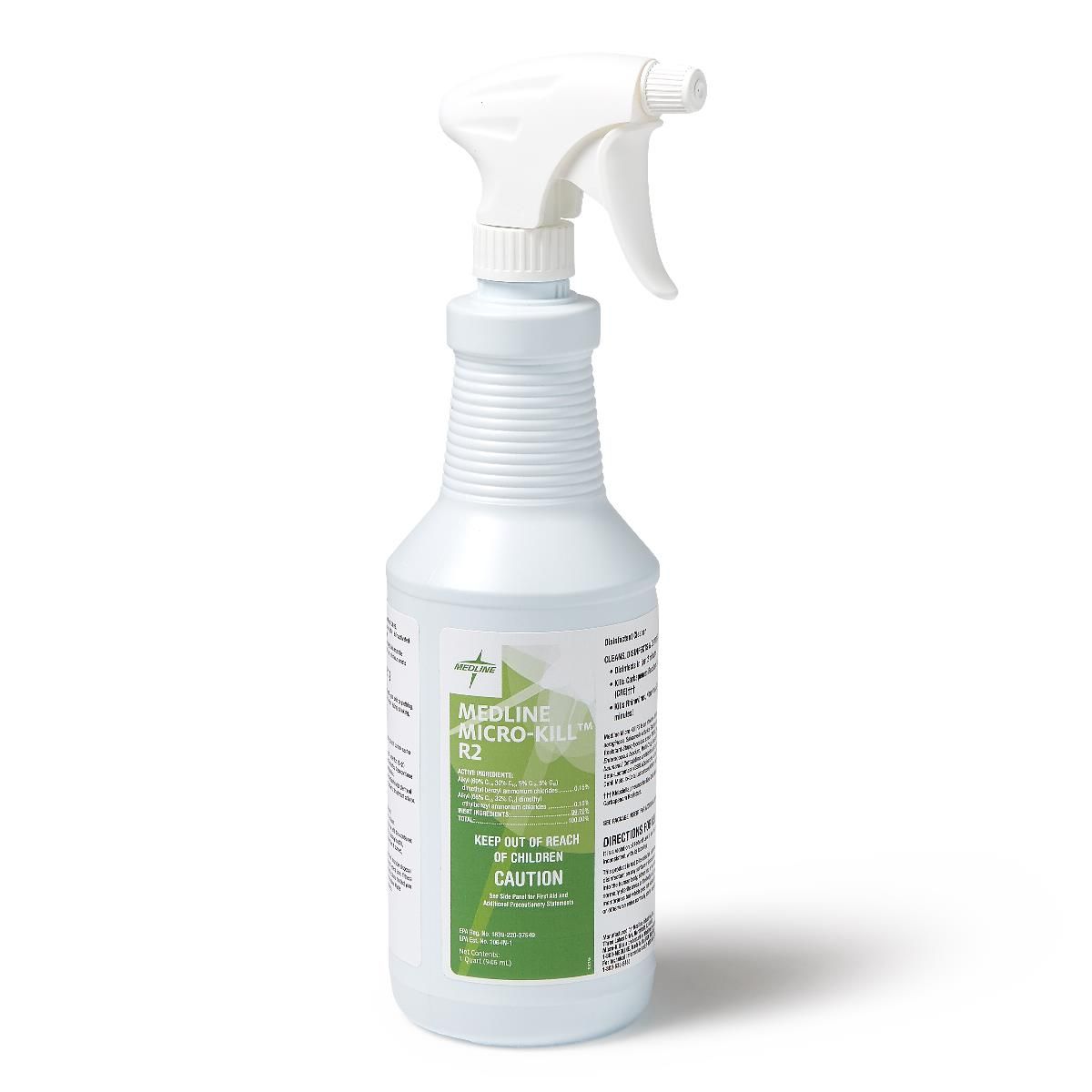 Medline Micro-Kill R2 Disinfectant Cleaner and Deodorizer, 32 oz. - EVSCHEM122