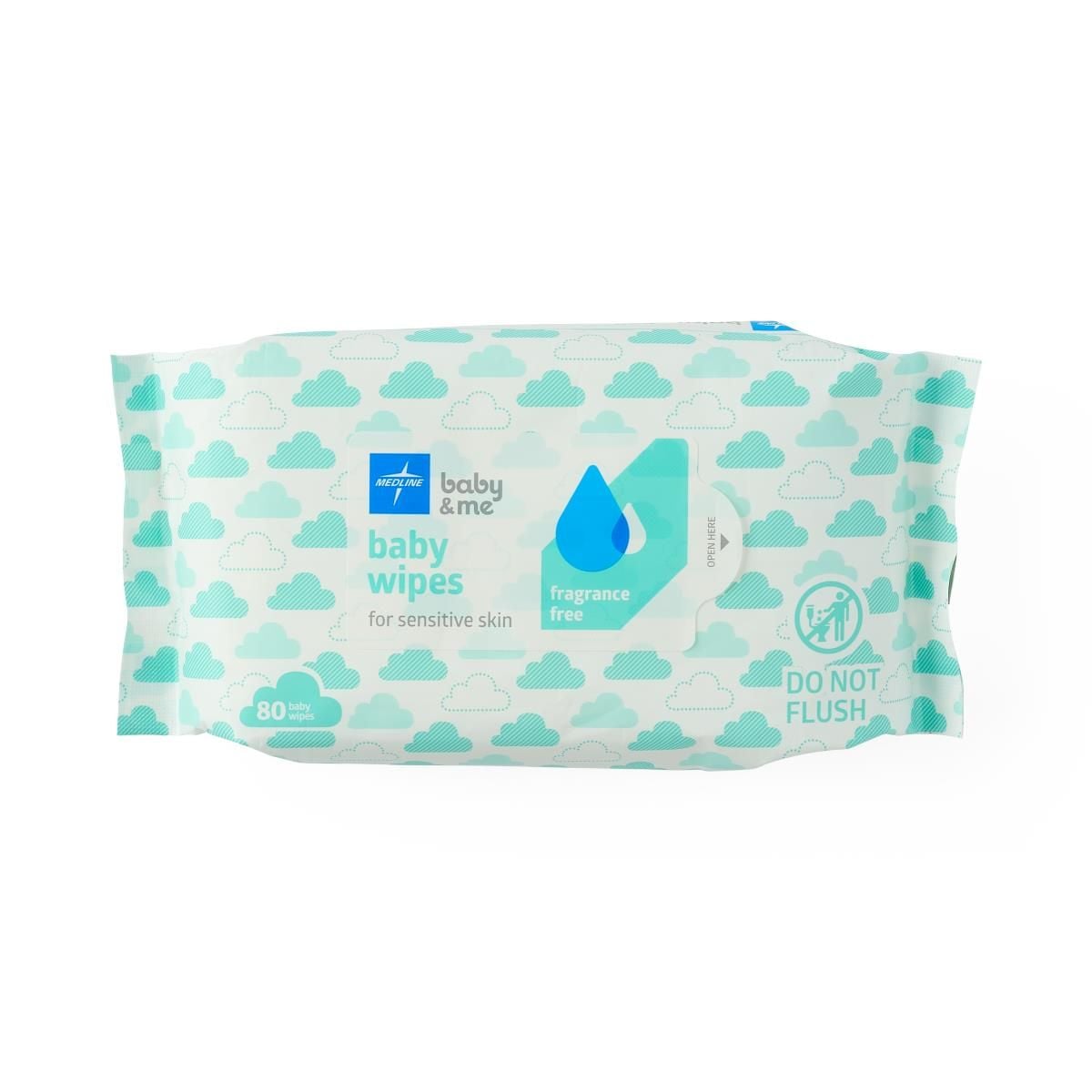 Medline Aloetouch Sensitive Baby Wipes | Vitality Medical