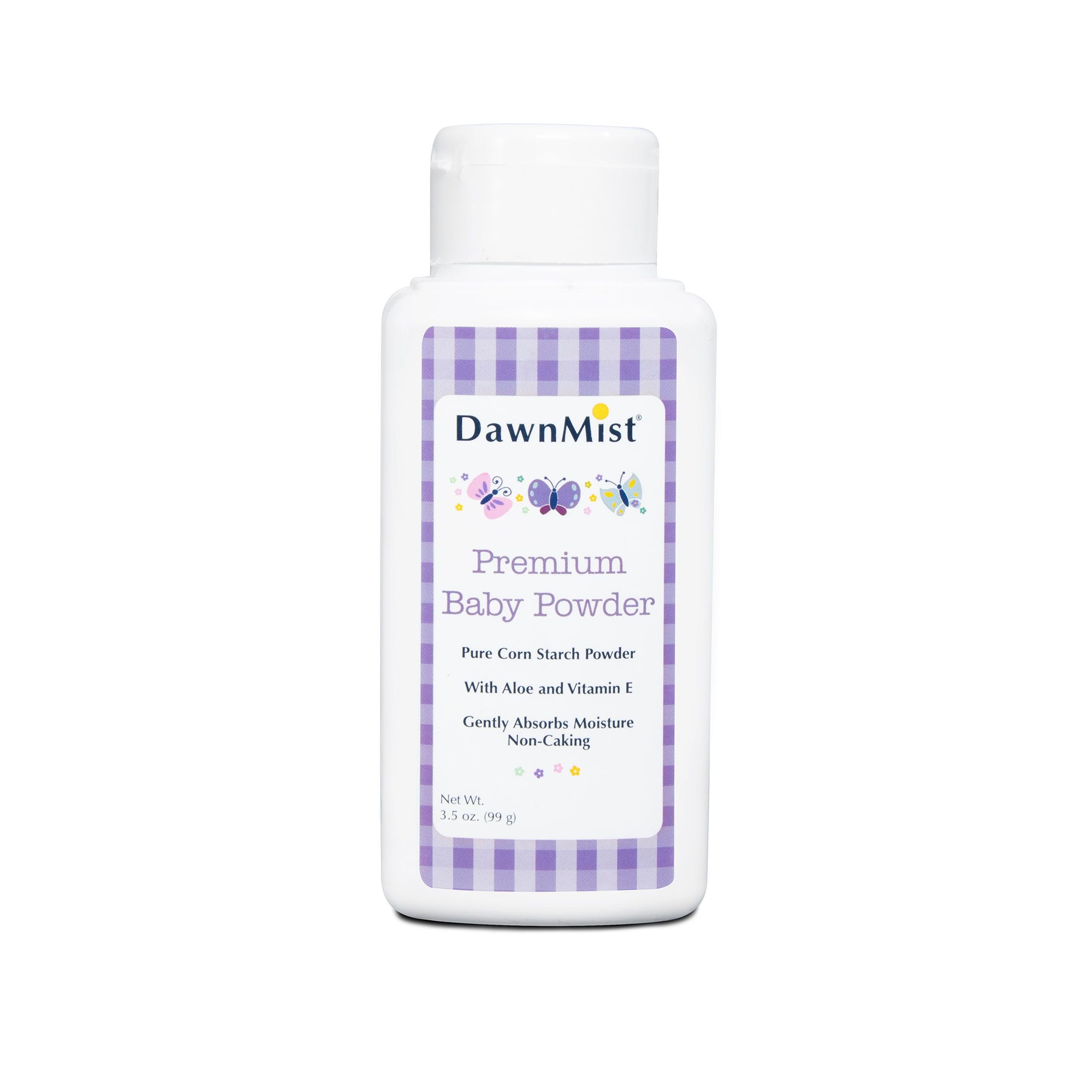 Image 1 of DawnMist Baby Powder Shaker Bottle w/ Aloe & Vitamin E