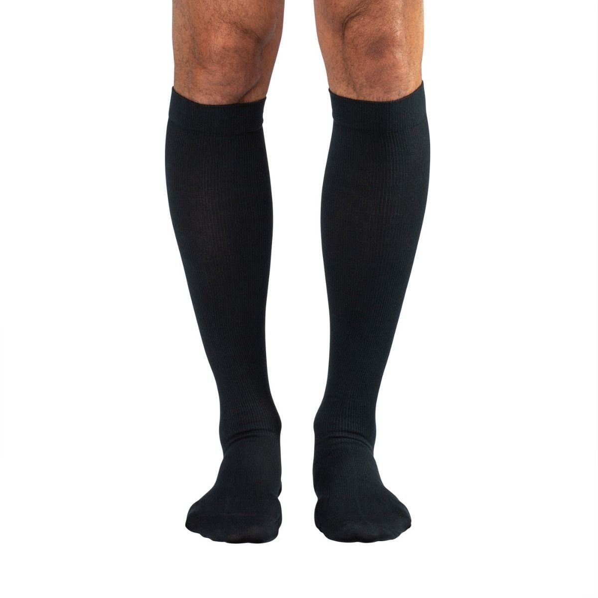 Dr. Comfort Shape To Fit Men's Cotton Casual 20-30 mmHg Compression Socks