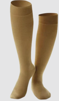 Image 1 of Shape To Fit 20-30 mmHg Cotton Casual Trouser Compression Socks, Closed Toe