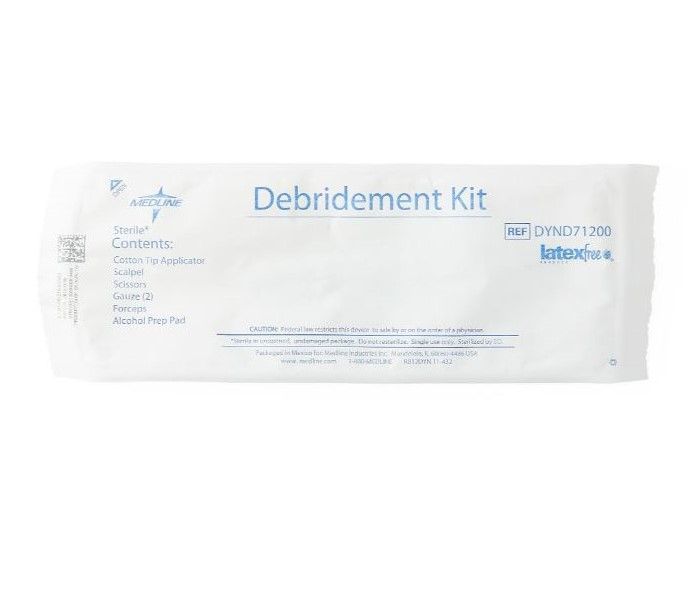 Medline Debridement Kits & Trays, Sterile Wound | Vitality