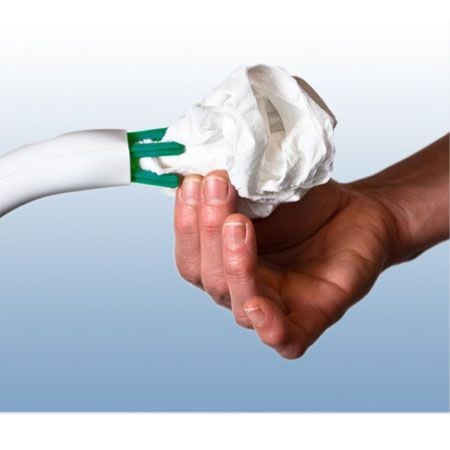 Adding tissue before use