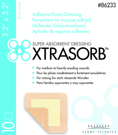 Derma Sciences XtraSorb Foam Dressings | Vitality Medical