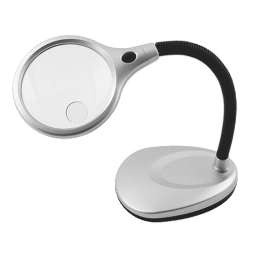 Image 1 of Carson Optical Flexible Desktop Lighted Magnifier