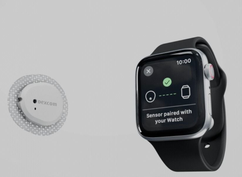 G7 Sensor Pair with Smartwatch