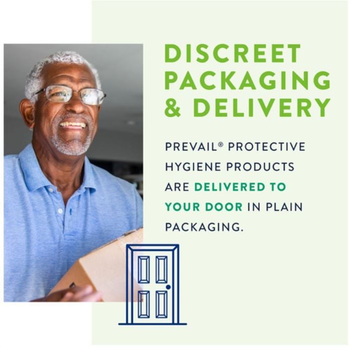 Discreet Packaging Info Graphic