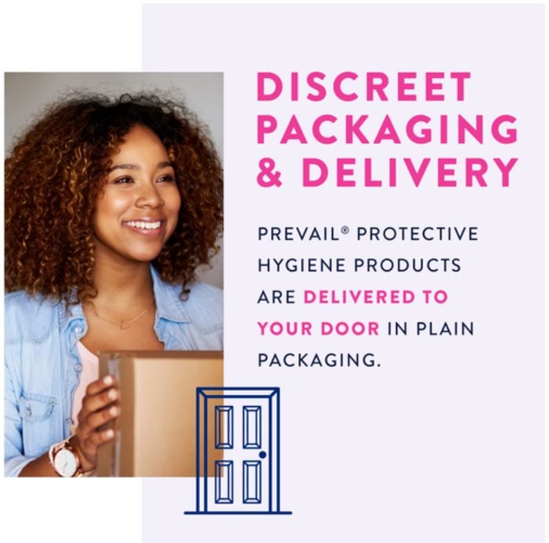 Discreet Packaging Info Graphic