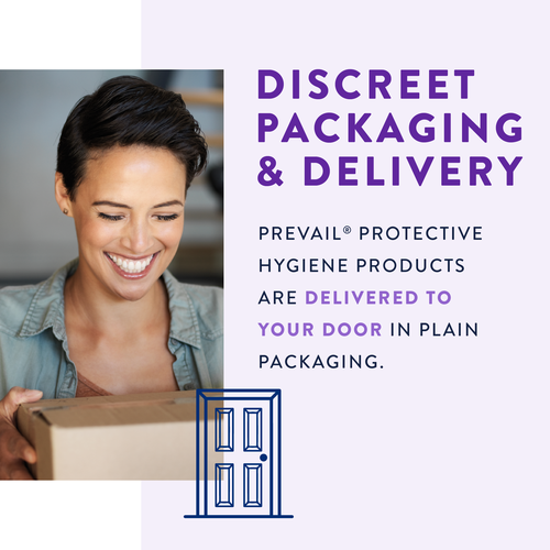 discreet delivery graphic