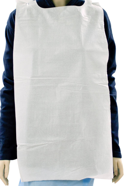 Image 2 of Disposable Slipover Lap Bib