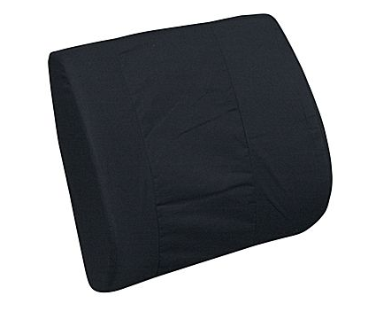 DMI Standard Lumbar Cushion w/Strap (Black) 555-7300-0200