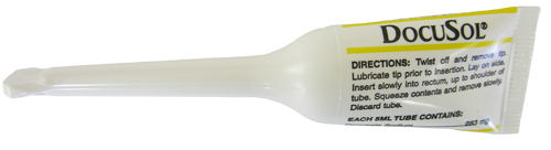 DocuSol Stool Softener Tube