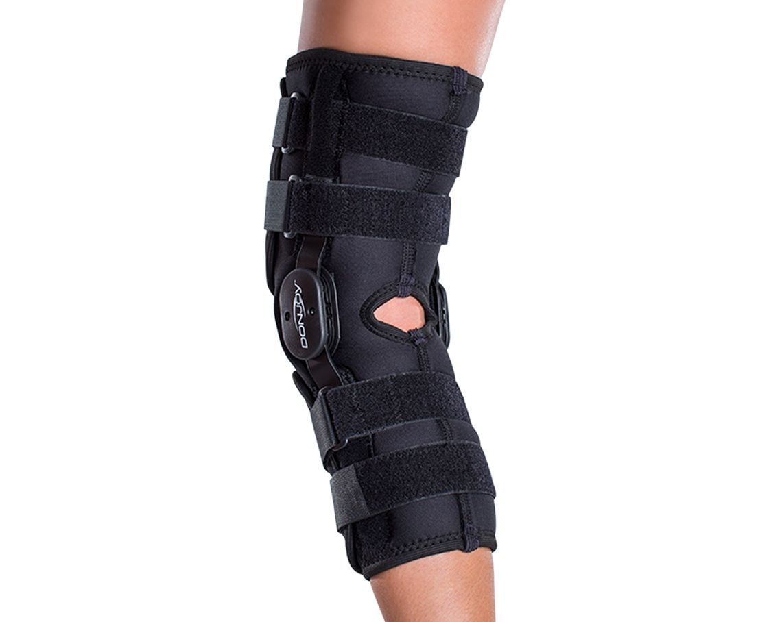 Wraparound Brace With Open Popliteal Cutout