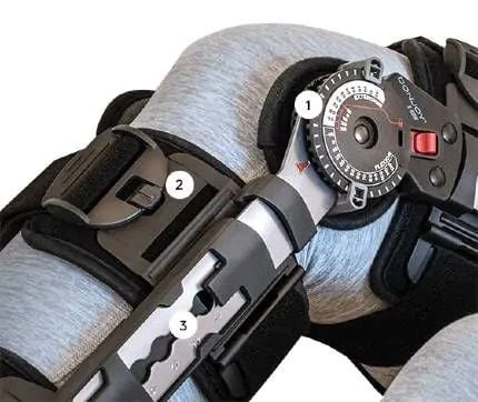 Knee Brace Replacement Pad Kit