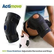 Image 4 of Actimove Sports Edition Knee Stabilizer with Adjustable Horseshoe and Stays
