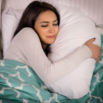 Image 4 of DMI Hugg-A-Pillow Hypoallergenic Bed Pillow