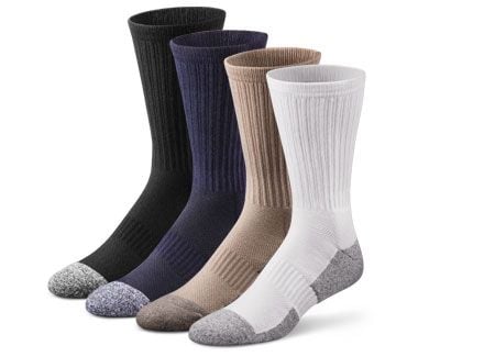 Image 1 of Shape To Fit Unisex Diabetic Crew Socks