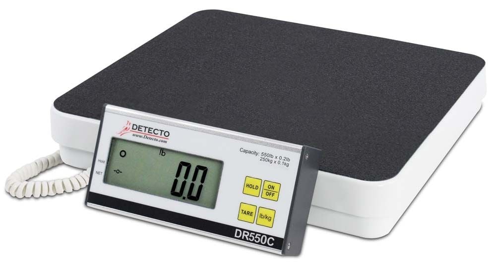 Image 12 of Detecto 550C Stainless Steel Digital Visiting Nurse Scale DR