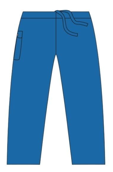 Blue Drawstring Pants