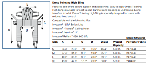 Size Specifications