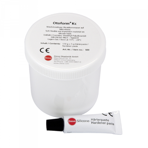 Dreve Otoform Kc Hardener Paste (124m L tub + 5 mL hardener)