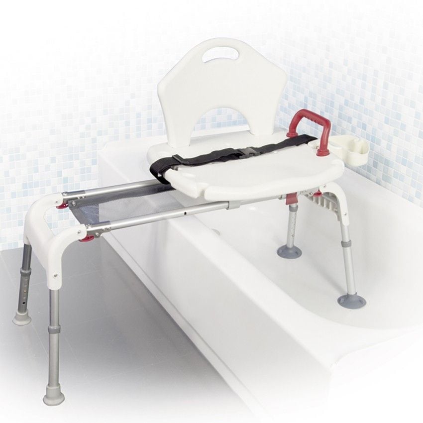 Image 2 of Drive Folding Universal Sliding Transfer Bench