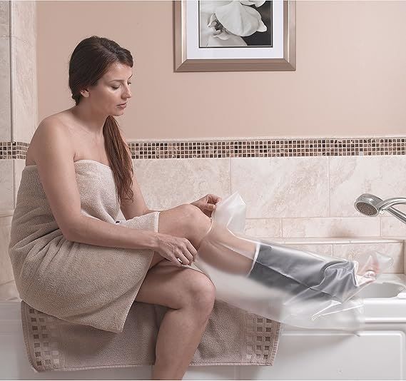 Leg Cast Protector Application