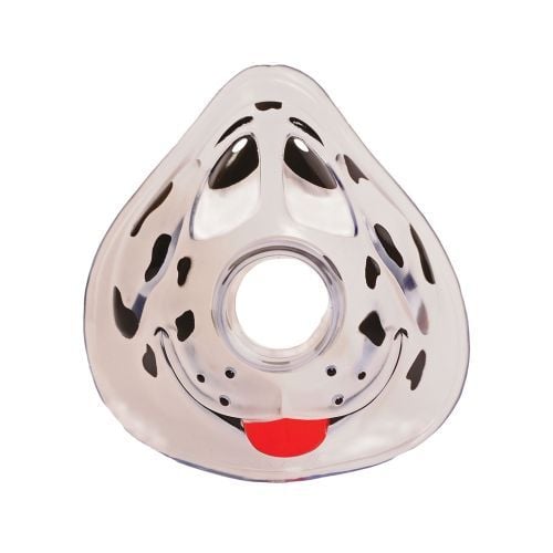 Image 1 of AIRIAL Spotz the Dog Mask for use with Meter Dose Inhaler Chamber