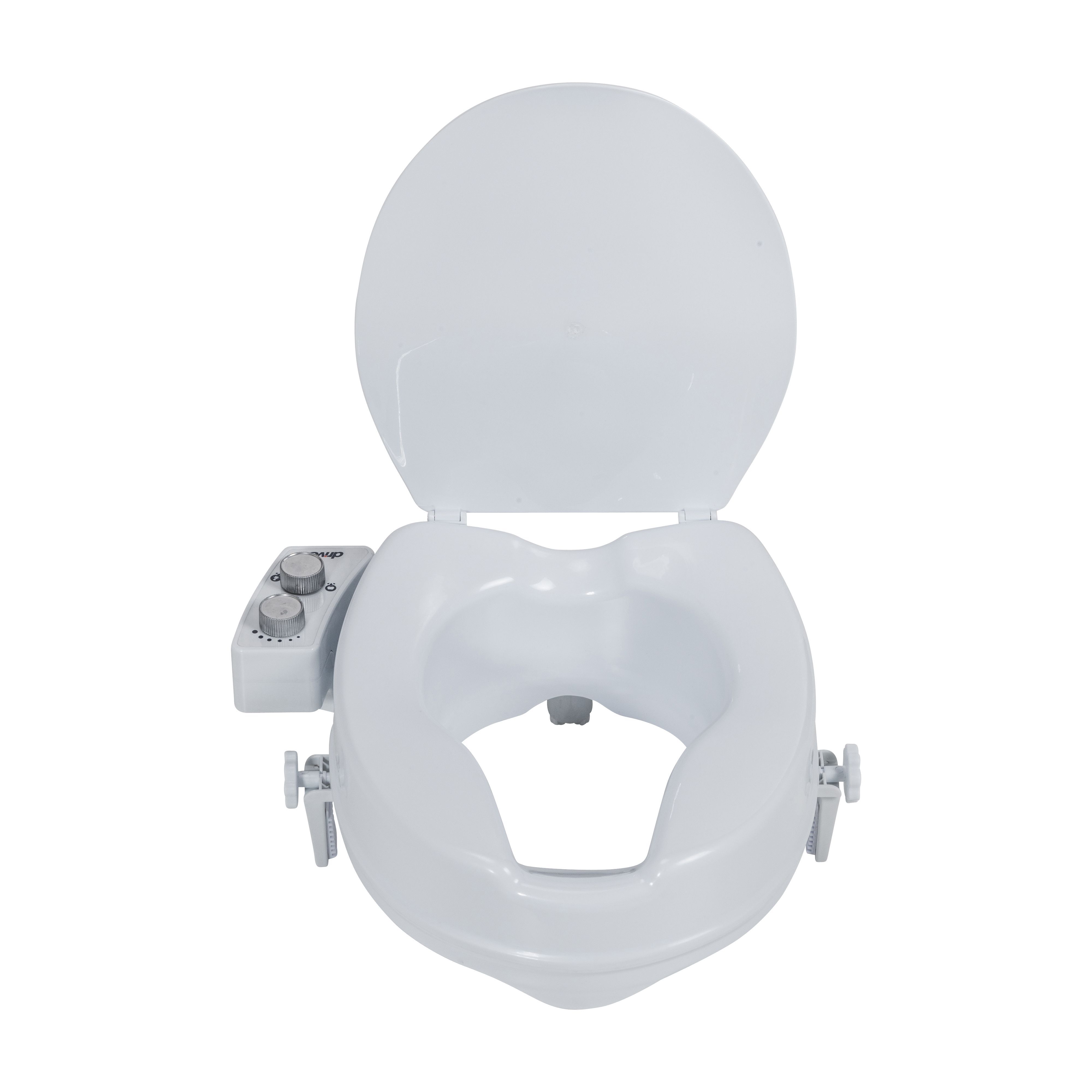 Drive Medical PreserveTech Raised Toilet Seat with Bidet - Ambient Water