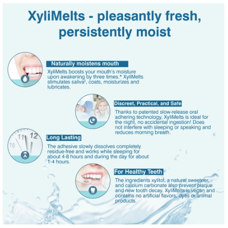 Xylimelts for Dry Mouth Benefits