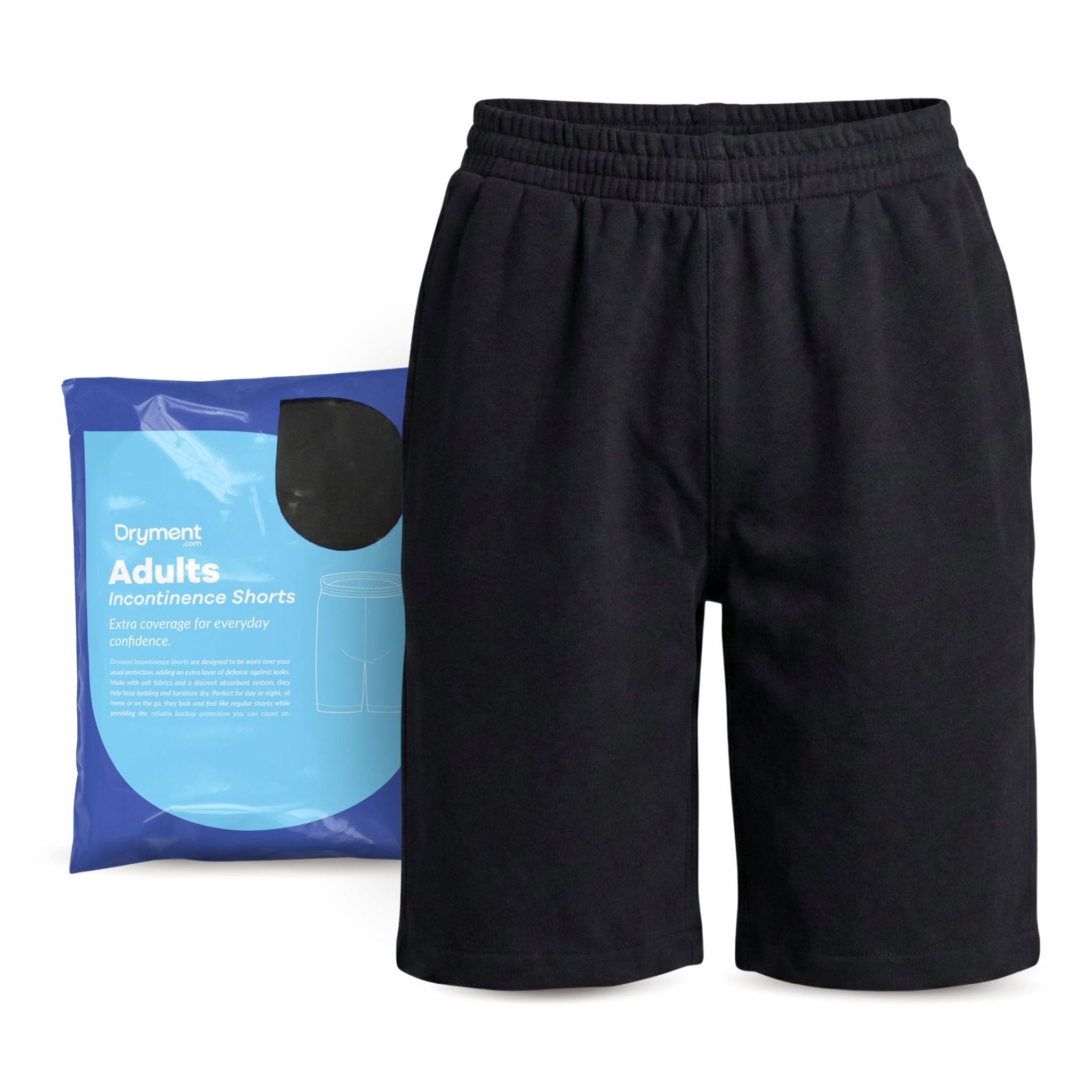 Dryment Adults Washable Incontinence Shorts - XS-6XL Sizes