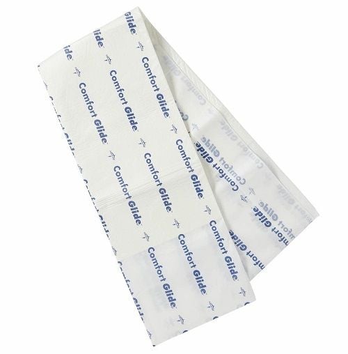 The Comfort Glide Drypad folded.