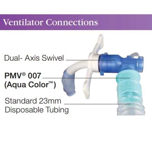 Ventilator Connection Dual Axis Swivel