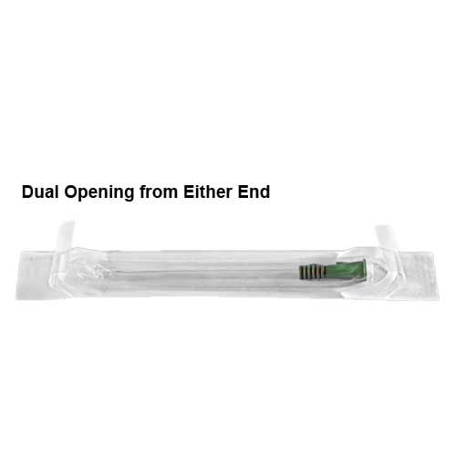 Cure Medical Coude Catheter for Men with Dual Opening Package