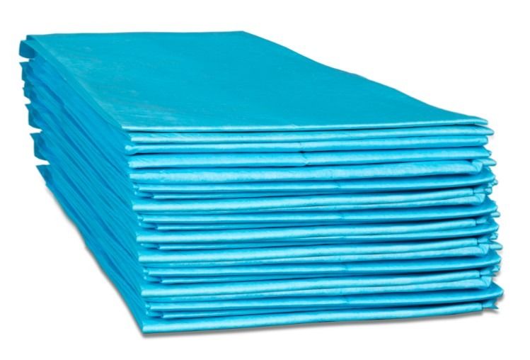 Stack of underpads