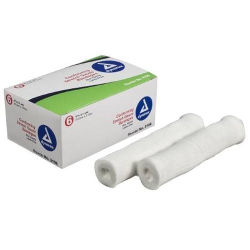 Image 1 of Conforming Stretch Gauze Bandages Non Sterile Latex Free