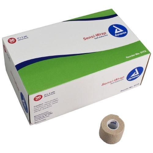 Image 1 of Dynarex Sensi-Wrap Self-Adherent Bandage Rolls 